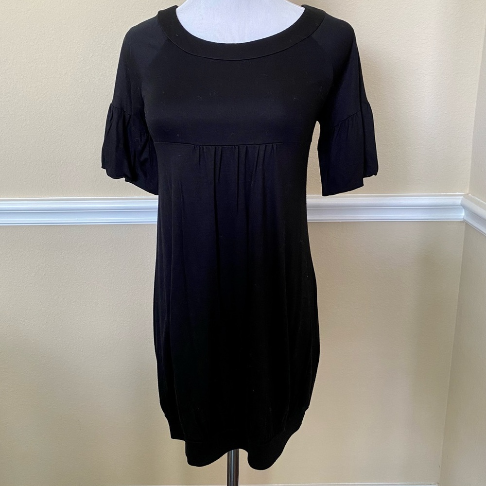 Black tunic dress